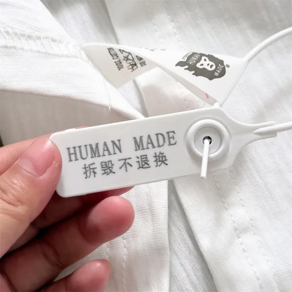 Human Made Heart Logo T-Shirt White and Black - 36