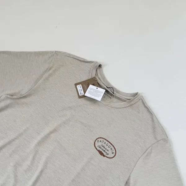 Patagonia Graphic Tee Beige with Tree Print T-Shirt - 15