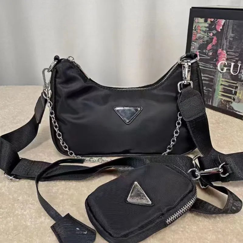 Prada Re-Nylon Mini Shoulder Bag Black - 3