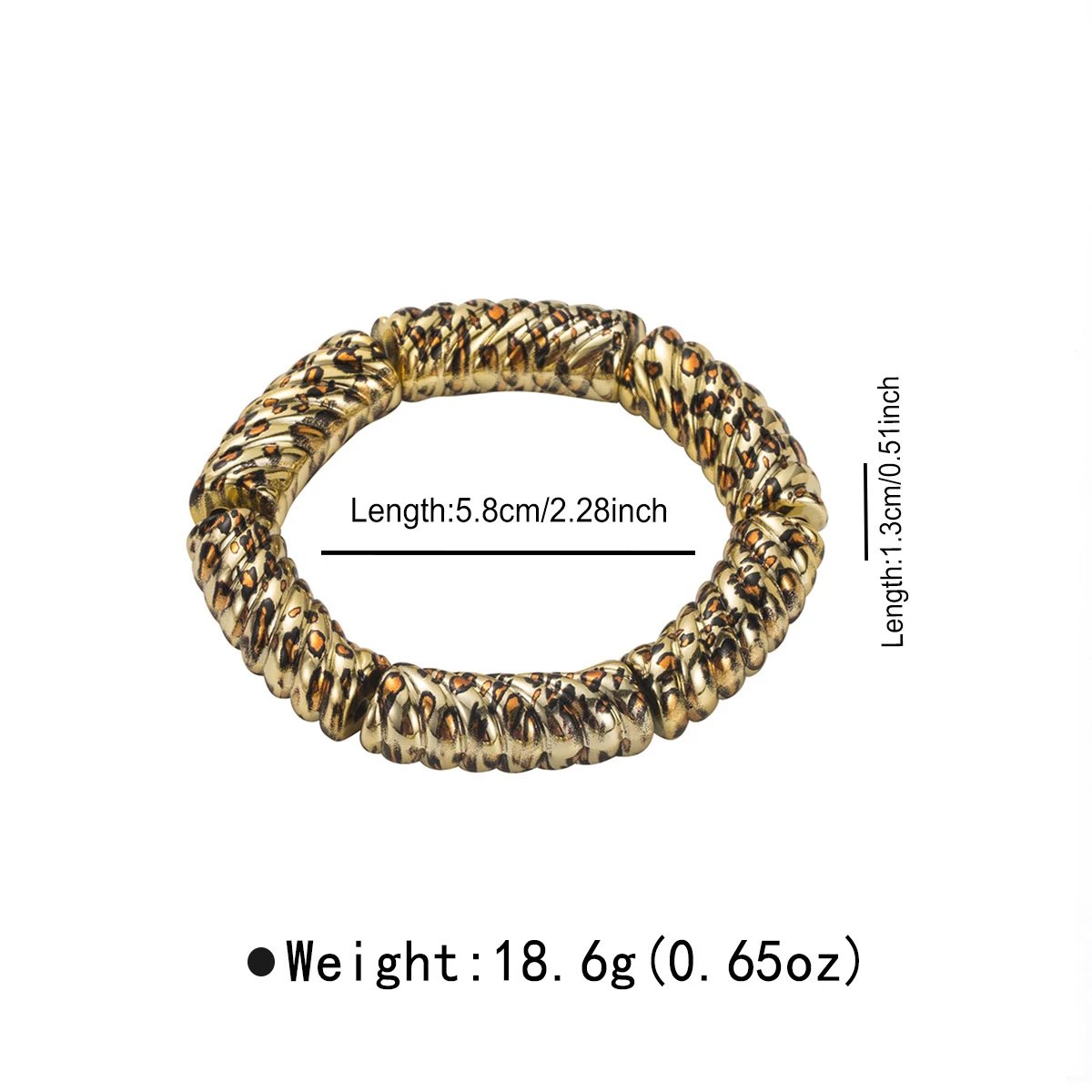 B3470 Leopard Spiral Print