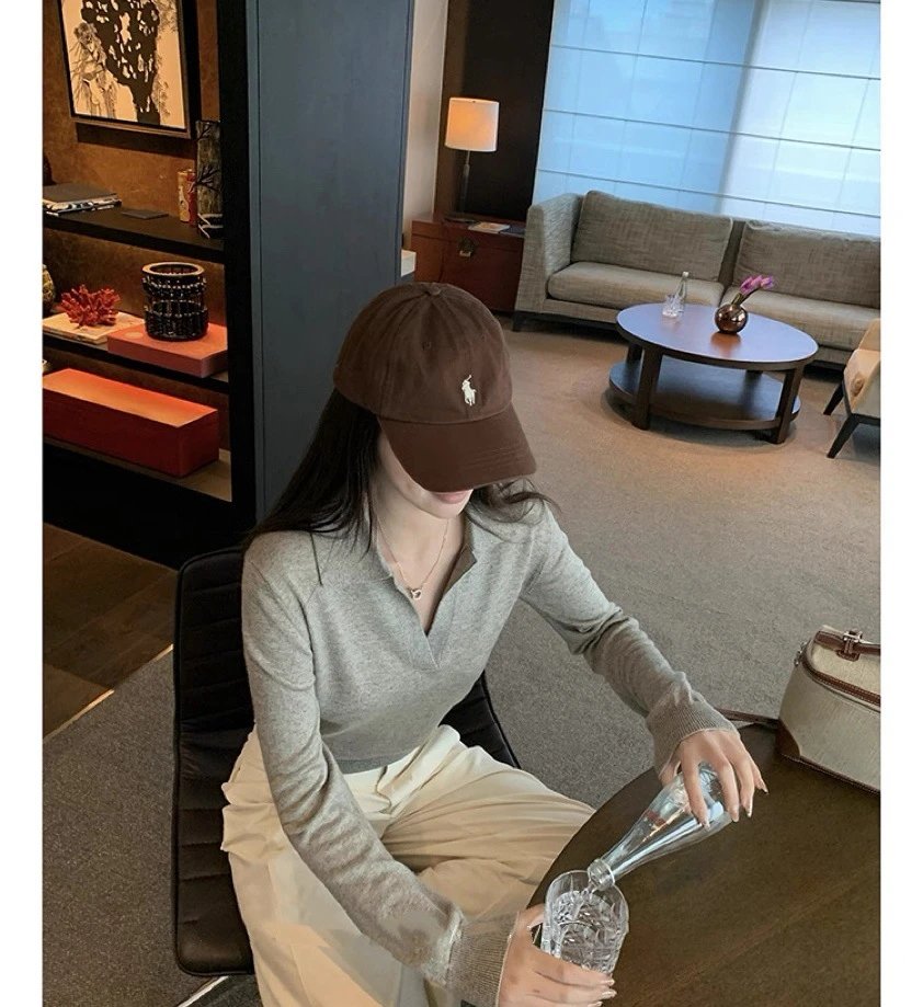 Chanel Baseball Cap Beige with Embroidered Logo Cap - 8