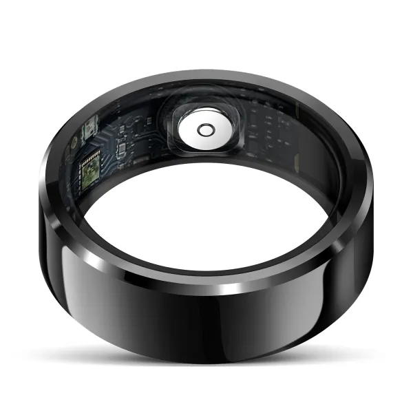 Design Smart Ring Black Electronics - 1