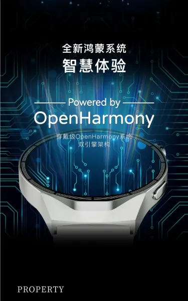 Design Huawei Watch 4 Black Smartwatch Smartwatches - 6
