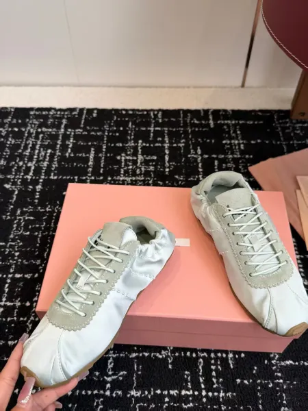 Maison Margiela Tabi Sneaker Pink Satin Sneakers - 10