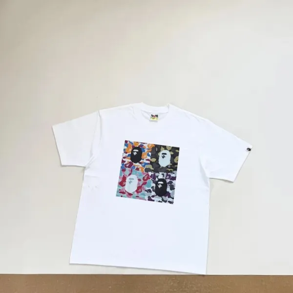 A Bathing Ape x Supreme Collaboration Graphic T-Shirt White - 10