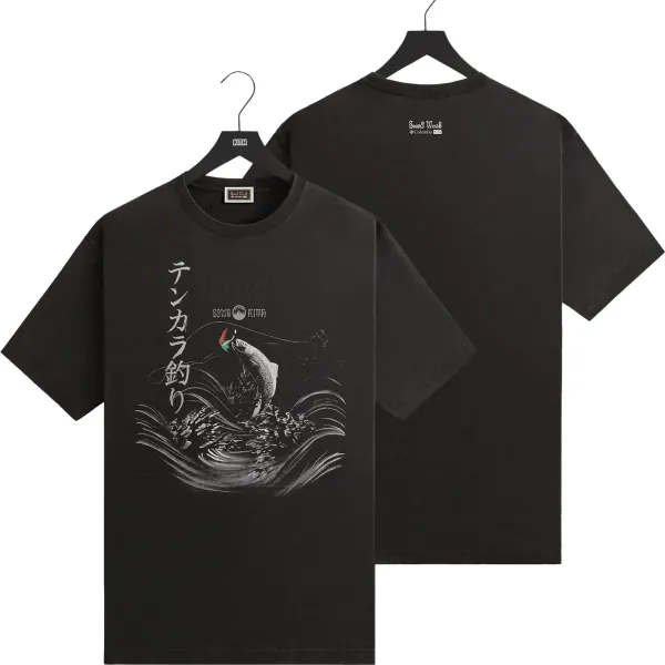 Kith x New York Rangers Hockey Graphic T-Shirt Black - 11