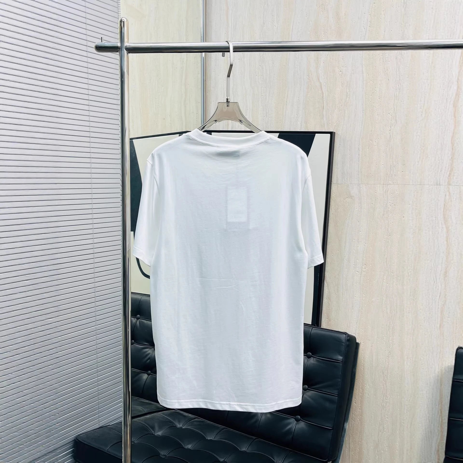 Gucci Logo Embroidered White Classic T-Shirt