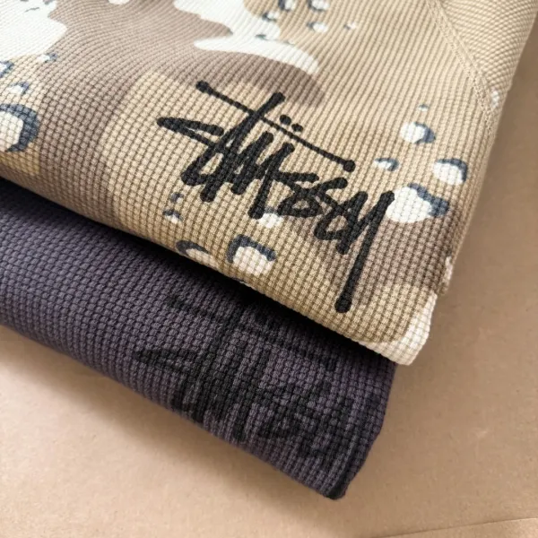 Stussy Camo Mesh Oversized Sweatshirt Multicolor Sweater - 4