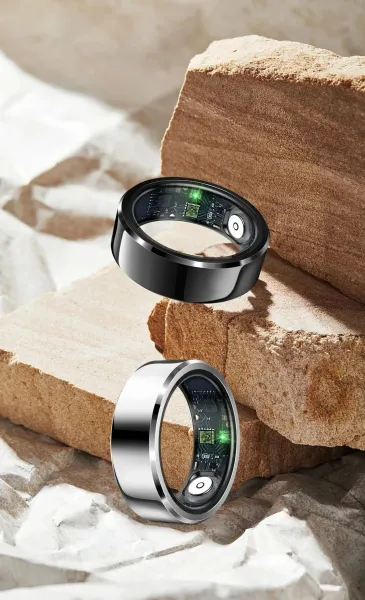 Apple Watch Ring Silver Smart Ring Electronics - 20