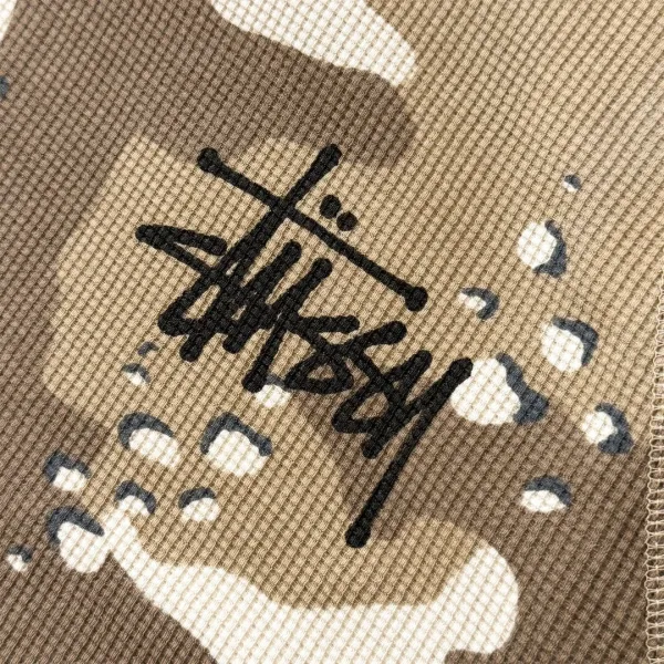 Stussy Camo Mesh Oversized Sweatshirt Multicolor Sweater - 20