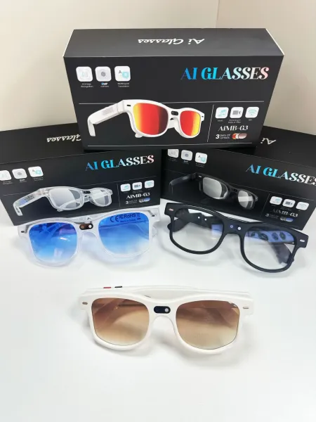 Design Ai Glasses AIMB-G3 Smart Eyewear Transparent Optical Glasses with Interchangeable Lenses Eyewear - 9