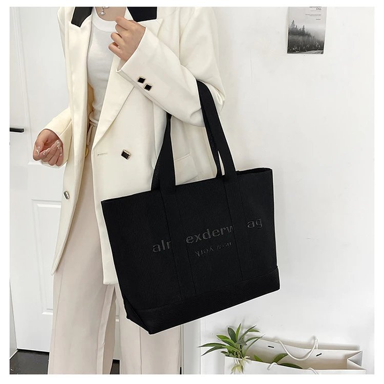 Design Luyuqianduo Mini Tote Bag Black Handbag Handbags - 7