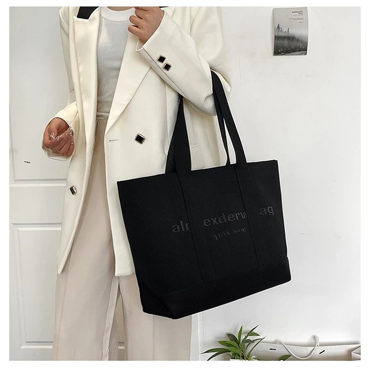 Design Luyuqianduo Mini Tote Bag Black Handbag Handbags - 8