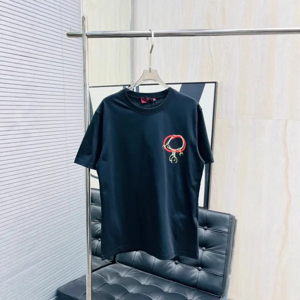 Design Graphic Logo Black T-Shirt - 1