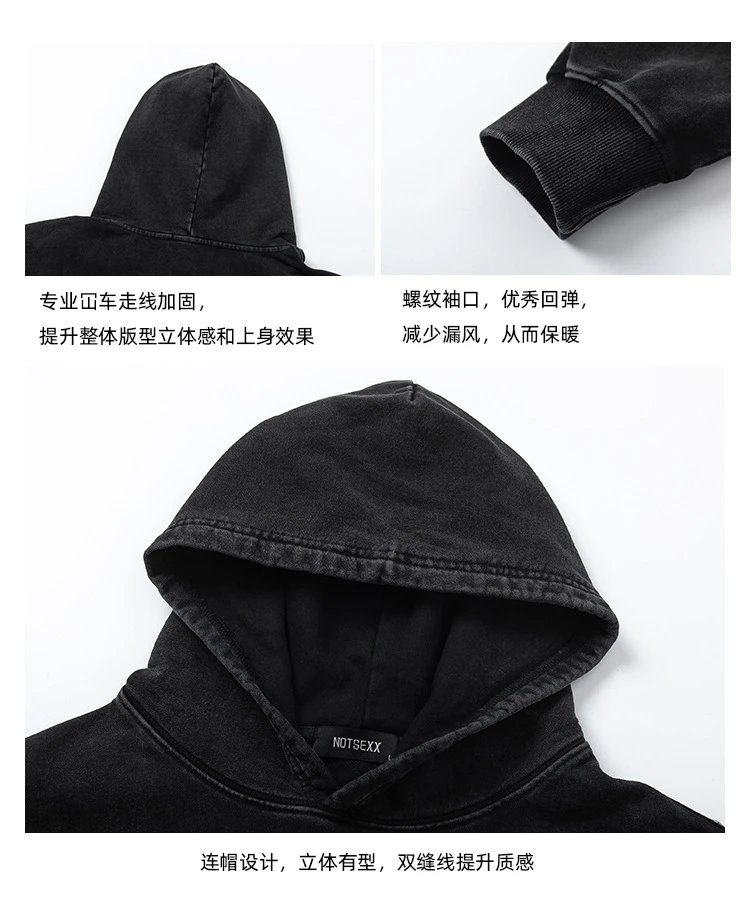 Design NTX Tactical Vest Hoodie Black Hoodie - 6