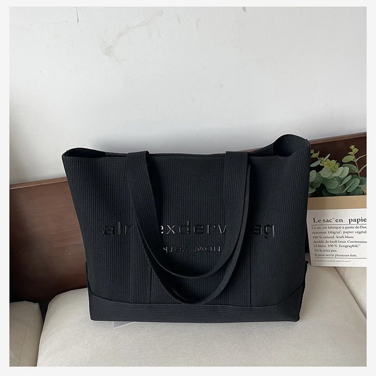 Design Luyuqianduo Mini Tote Bag Black Handbag Handbags - 17