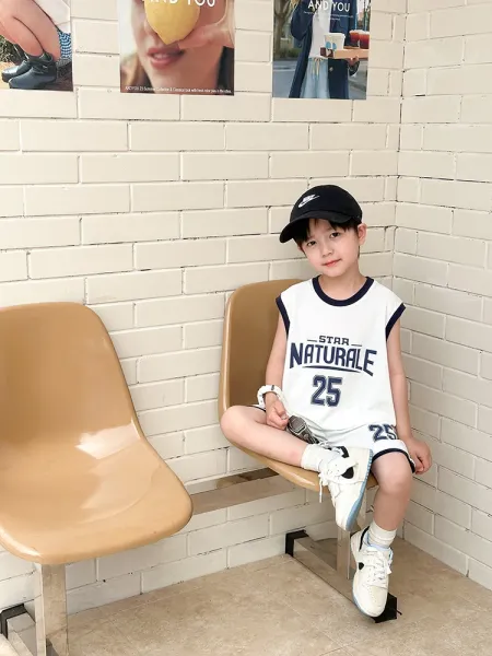 Design Star Nature 25 Basketball Jersey Set Navy Blue - 14