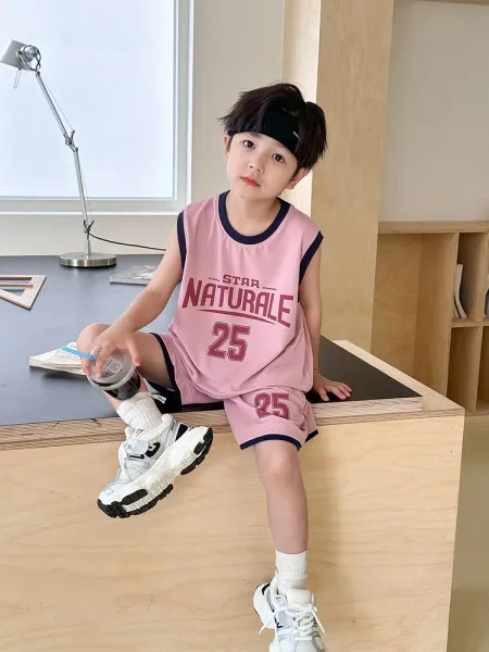 Design Star Nature 25 Basketball Jersey Set Navy Blue - 21