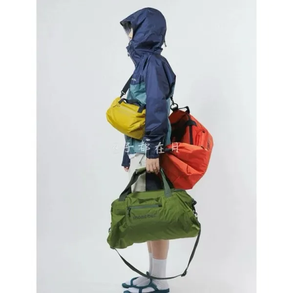 Design Montbell 40L Duffle Bag Navy Blue Travel Gym Bag Duffle Bag - 8