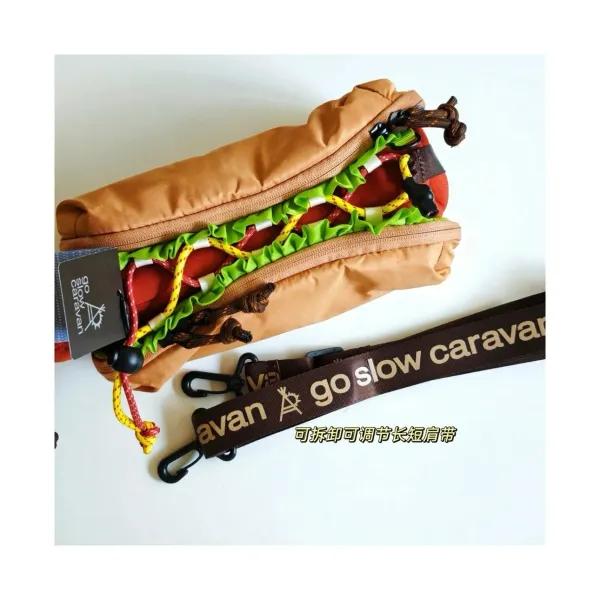 Design Go Slow Caravan Hot Dog Belt Bag Multicolor Crossbody Bag Crossbody Bags - 7