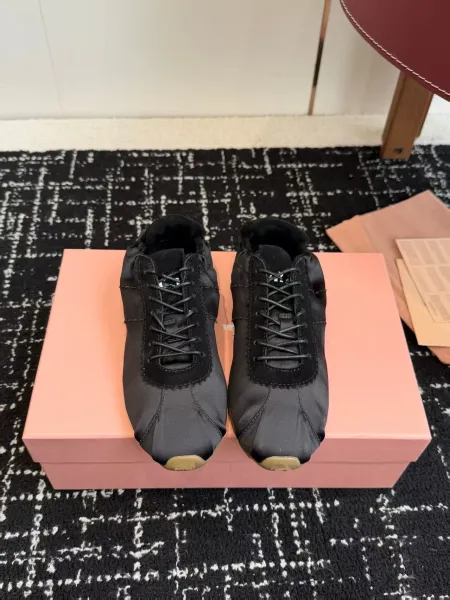 Maison Margiela Tabi Sneaker Pink Satin Sneakers - 20