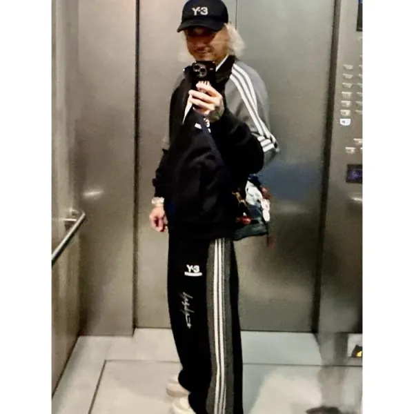 Adidas Y-3 x Neighborhood Track Jacket and Pants Black Gray Set Tracksuit - 13