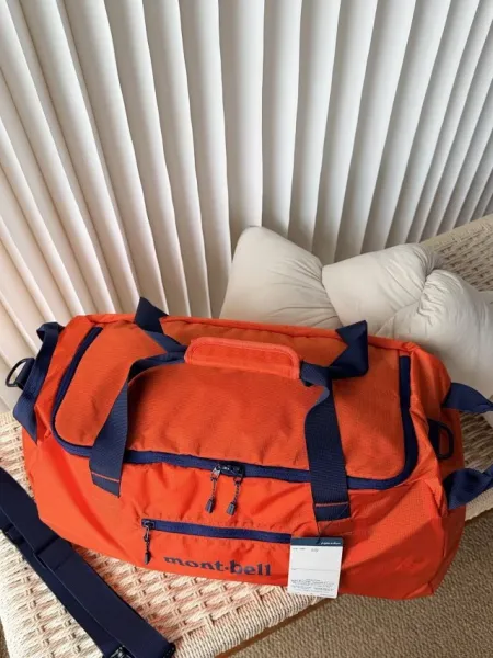 Design Montbell 40L Duffle Bag Navy Blue Travel Gym Bag Duffle Bag - 33