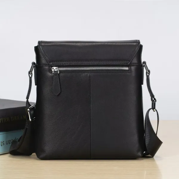 Design Classic Flap Crossbody Bag Black - 4