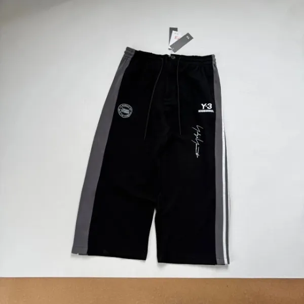 Adidas Y-3 x Neighborhood Track Jacket and Pants Black Gray Set Tracksuit - 38
