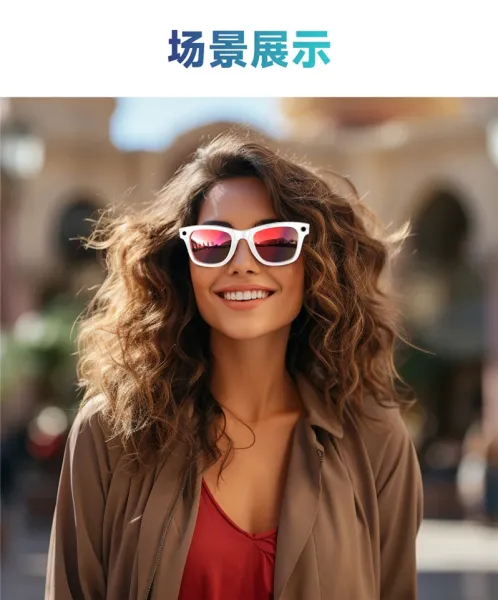 Design Snapchat Spectacles White Red Mirror Lens Smart Sunglasses Eyewear - 32