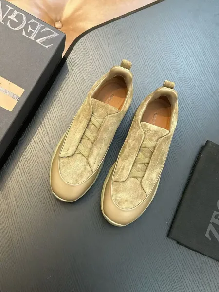 Hogan Interactive Sneaker Olive Suede Chunky Sneakers - 25