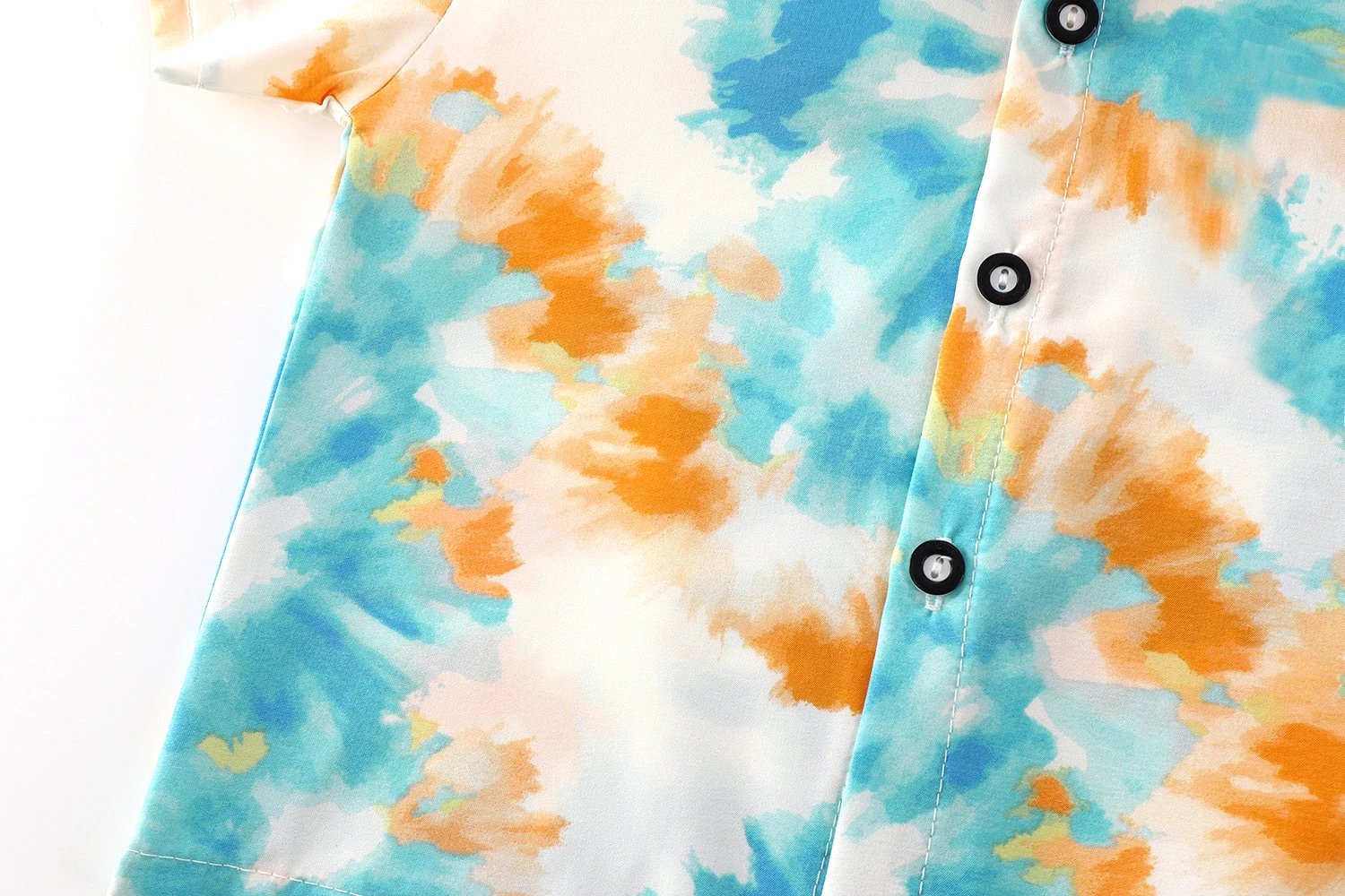 Design DARKWILL Bear Print Short-Sleeve Shirt and Shorts Set Multicolor Sets - 15