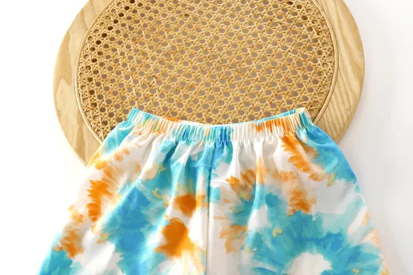 Design DARKWILL Bear Print Short-Sleeve Shirt and Shorts Set Multicolor Sets - 19