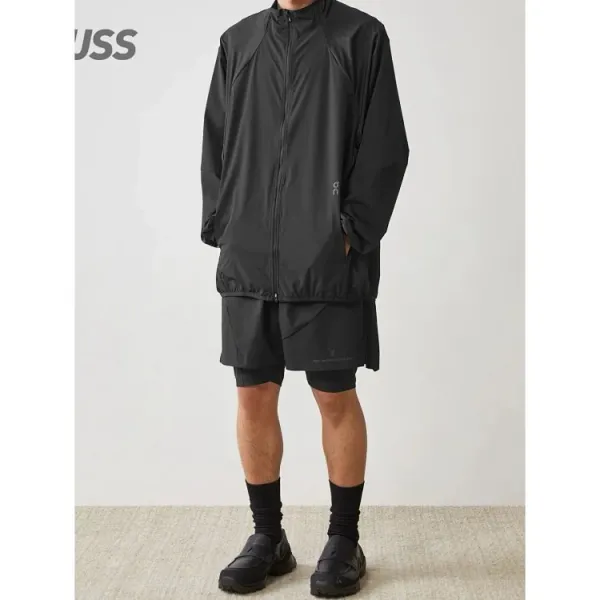 On Running Windbreaker Light Beige Windbreaker Outerwear.windbreaker - 9