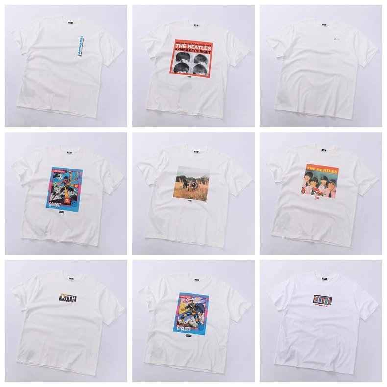 Kith x Marvel Gambit Super Heroes Graphic T-Shirt White - 3