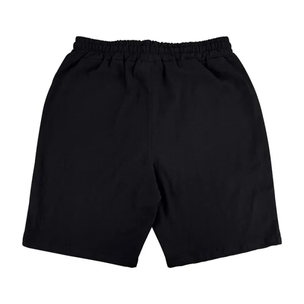 Design Drawstring Waist Shorts White - 73