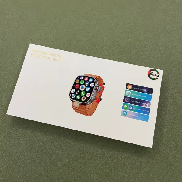 Design CD Watch Ultra 3 Cellular Version Honeycomb Edition Smartwatch Electronics.smartwatches - 2