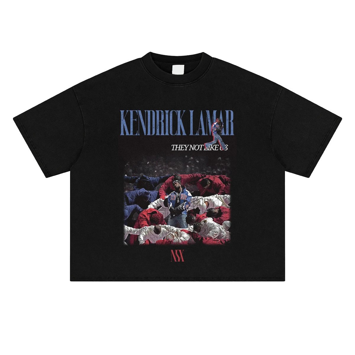 Design Kendrick Lamar They Not Like Us Album Art T-Shirt Black T-Shirts