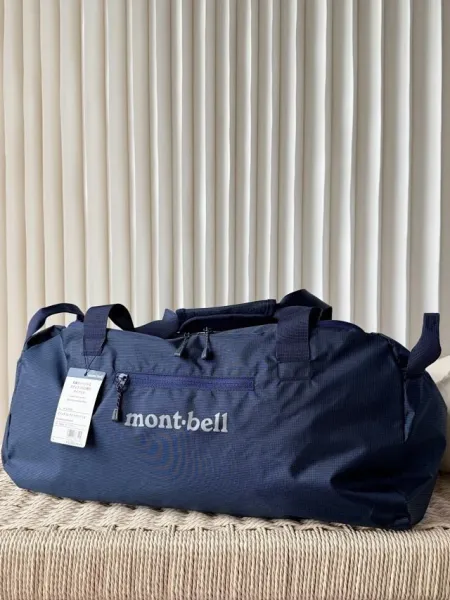 Design Montbell 40L Duffle Bag Navy Blue Travel Gym Bag Duffle Bag - 39