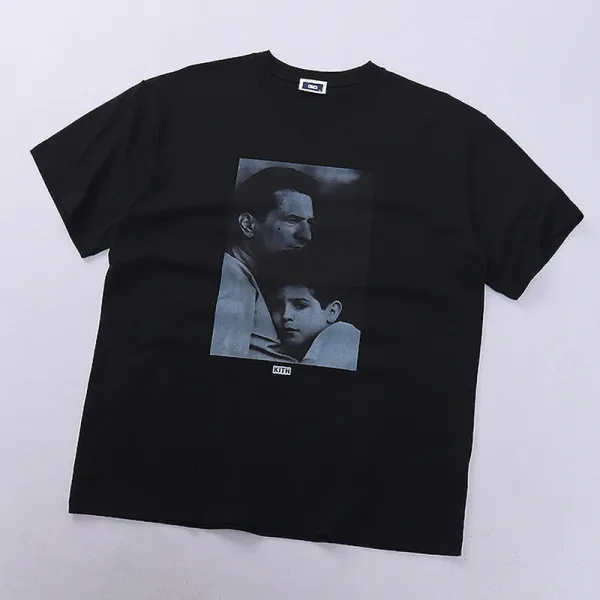 Kith The Godfather Photo Print Black T-Shirt - 1