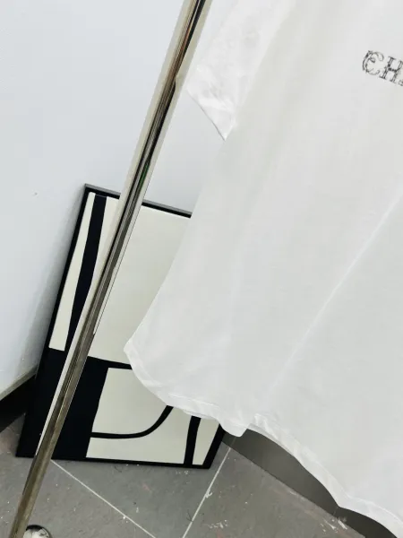 Dior Christia Dior Embroidered Star White T-Shirt - 12