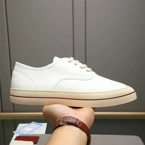 Design Low-Top Canvas Sneaker White Beige - 2