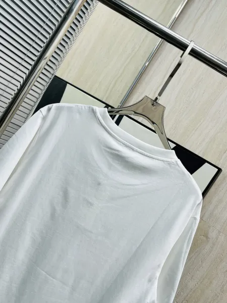Celine Pocket Logo White T-Shirt - 10