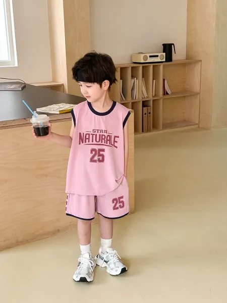 Design Star Nature 25 Basketball Jersey Set Navy Blue - 22