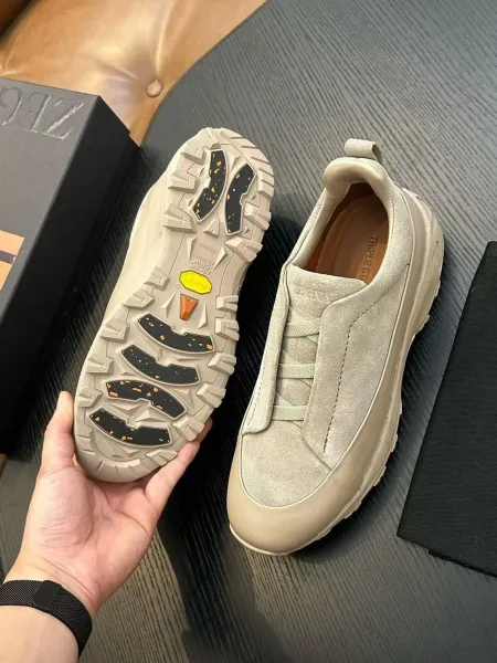 Hogan Interactive Sneaker Olive Suede Chunky Sneakers - 27