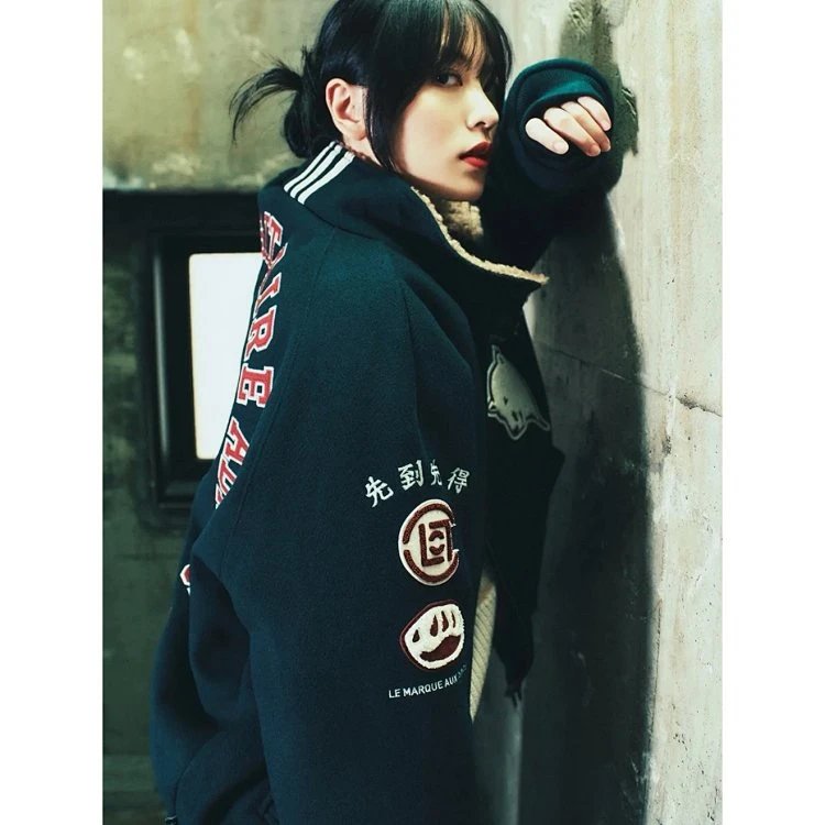 Design Le Marque Aux Enfants Jacket Black Streetwear Outerwear - 8