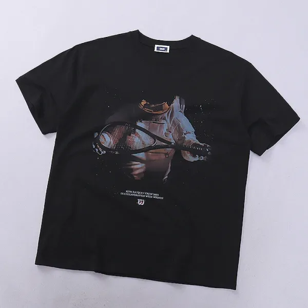 Kith Script Logo Black T-Shirt - 5