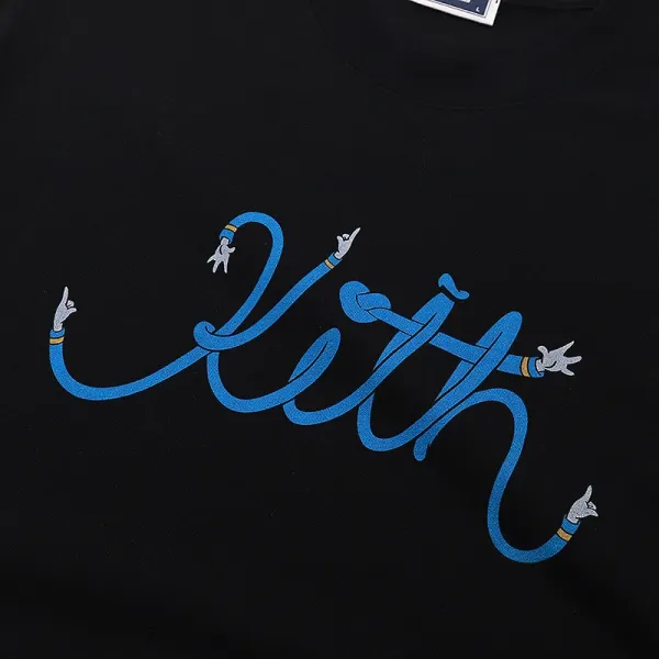 Kith Script Logo Black T-Shirt - 23