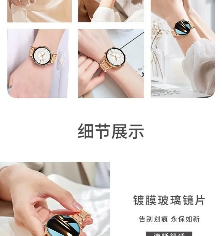 Design Custom Cat Print Smartwatch Black - 10