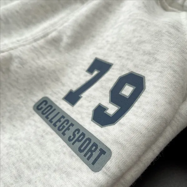 Design College Sport 79 Half-Zip Hoodie Set Gray - 16